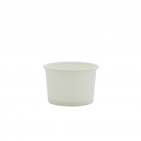4オンスのアイスクリーム紙カップ（120ml）（受注生産） - 4オンスのアイスクリーム紙カップは、大きな美味しいアイスクリームを入れるのに適しています。